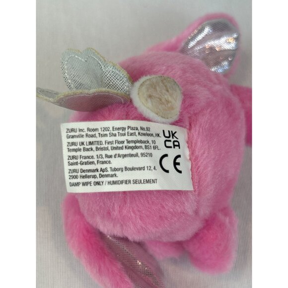 Zuru Rainbocorns Bunnycorn Surprise Flopsy 3.5in Plush Pink Bunny Unicorn - Picture 9 of 10